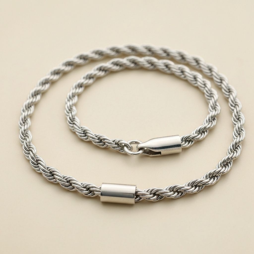 Silver Rope Chain